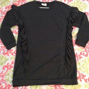 Large Betsy’s Boutique 3\4 sleeve tunic NEW Gray